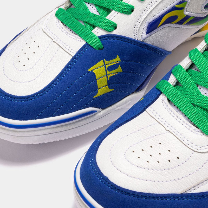 Chuteira de Futsal Joma Top Flex Rebound Ferrão - Branco e Azul