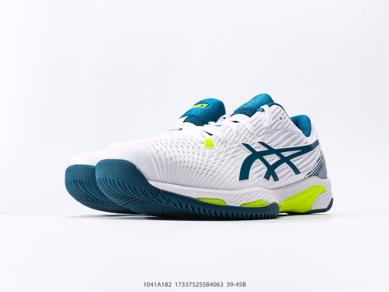 Tênis de Tênis Asics Solution Speed FF 2 – Cores Branco e azul